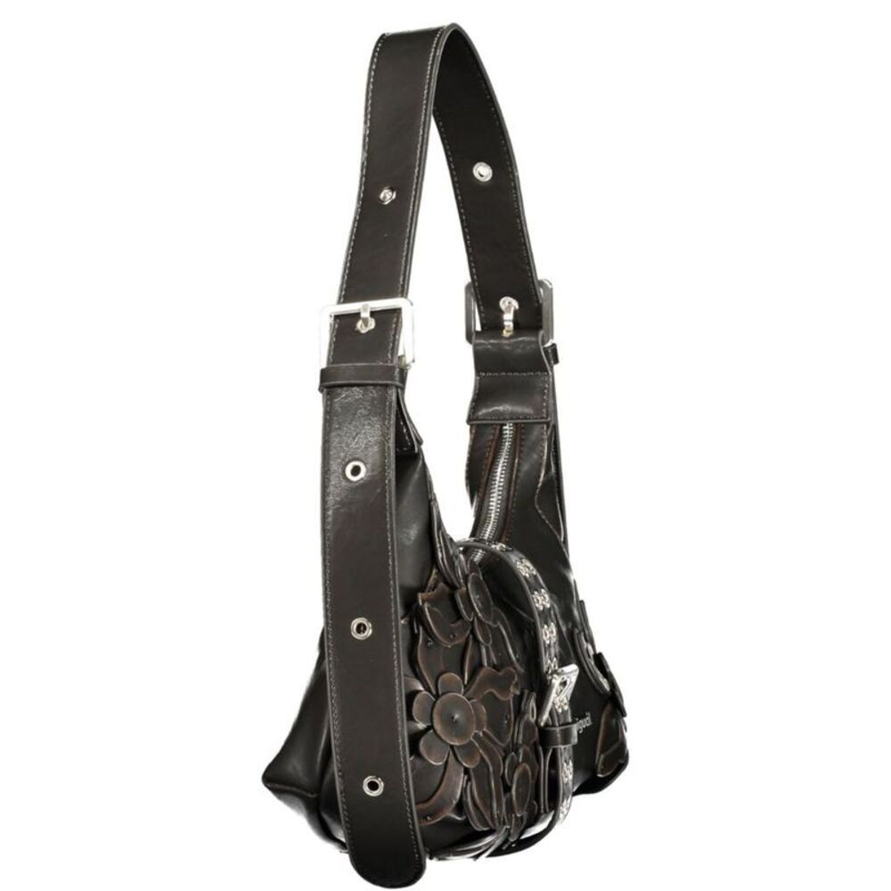 Desigual Marrone Polyurethane Women's Shoulder Women's Bag - Picture 3 of 3